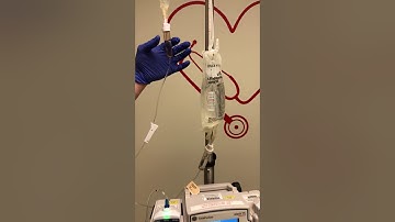 Programming Secondary Infusion in Alaris IV Pump