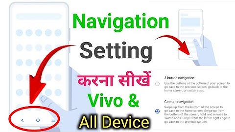 Vivo V23 pro navigation button Change kaise kare  / Vivo Phone system navigation Mode kaise badle