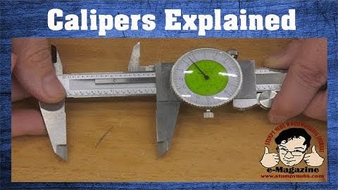 FINALLY! Calipers made for woodworkers!