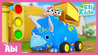 dinosaur truck more jurassic zoo eli kids songs nursery rhymes compilations