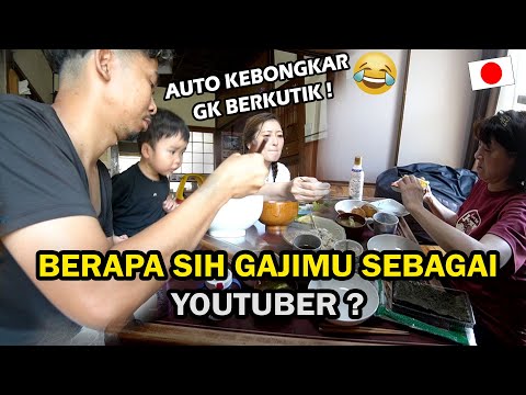 GK BERKUTIK KETIKA MERTUA NANYA ! BERAPA PENGHASILANKU DARI YOUTUBE ! AKU JAWAB BEGINI . .