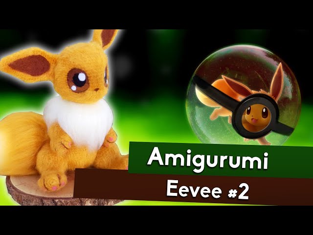 Amigurumi Pokemon Eevee  Elo7 Produtos Especiais