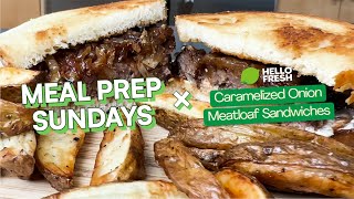 Caramelized Onion Meatloaf Sandwiches by HelloFresh | Meal Kit Sundays