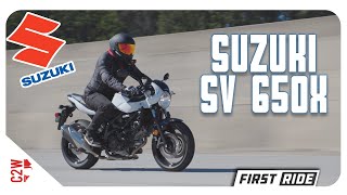 2019 Suzuki SV650X | First Ride