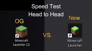 Minecraft launchers Speed Test