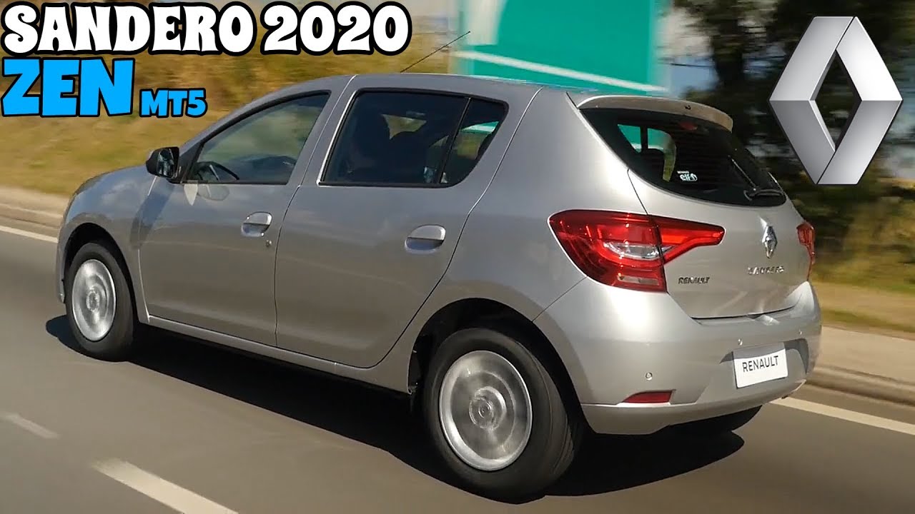 Novo Renault Sandero Zen 2020 Manual a partir de 49 mil em Detalhes