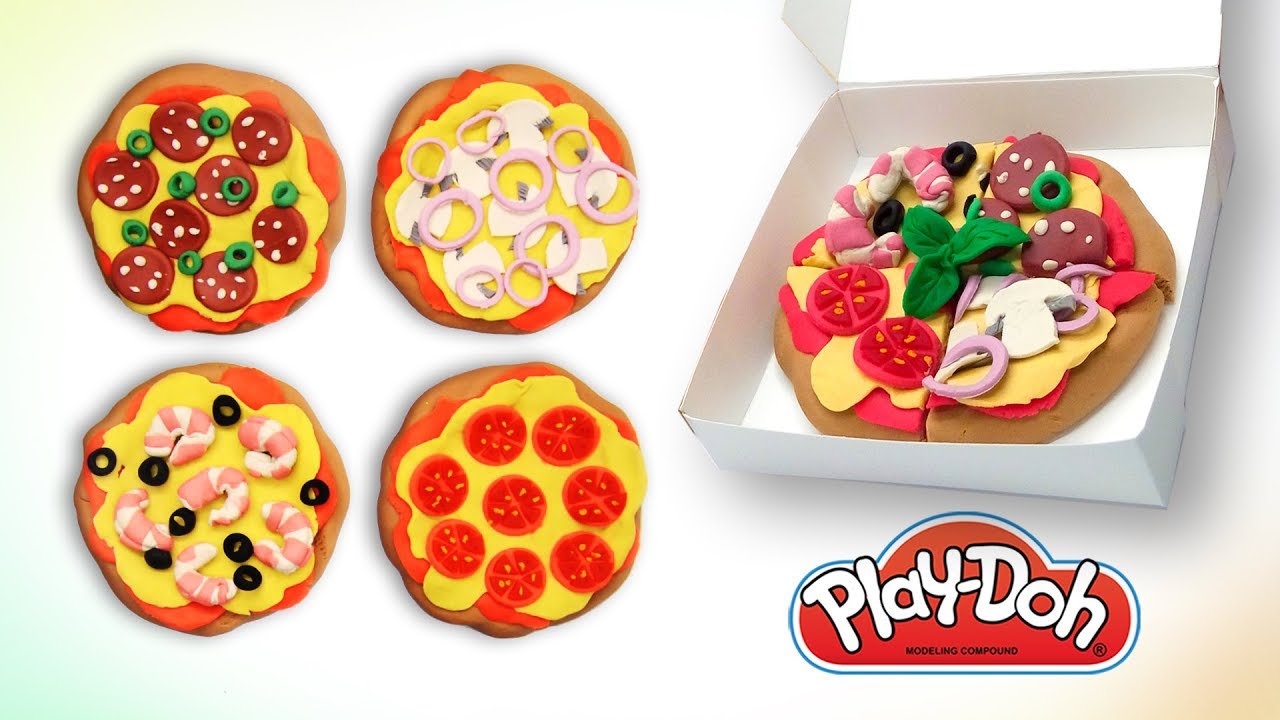 Make a Pizza Play Dough Activity - Craftulate