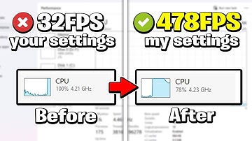 How To Optimize CPU/Processor For Gaming - Boost FPS & Fix Stutters (2025)✅