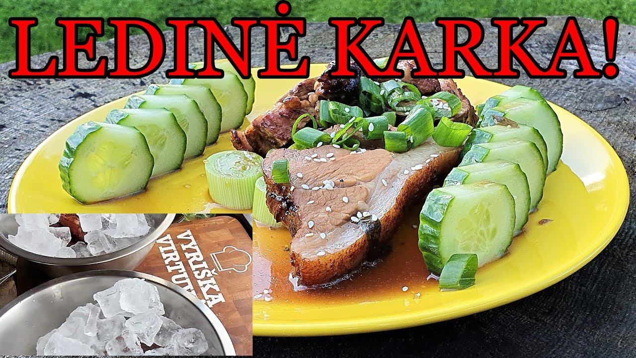 Рулька по китайски - огонь и лед!