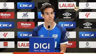 Íñigo Pérez Previa Real Oviedo - Rayo Vallecano