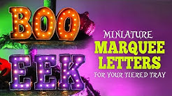 Halloween Signs Diy 2022 The Holiday Workshop Diy Holiday Decor Youtube