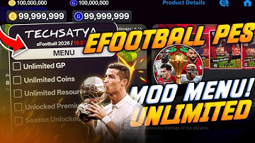 eFootball 2026 HACK! MOD MENU v10.2.0 (Unlimited Money & GP) PES 2026 MOD APK for Android iOS
