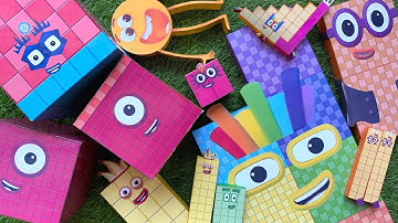 Looking for Numberblocks NEW 3301 Puzzle Tetris Shape ASMR  | Numberblocks Satisfying Video