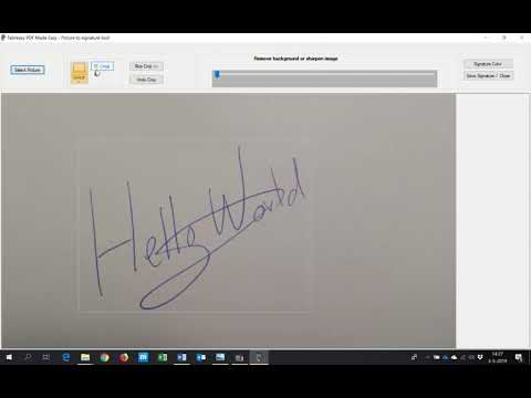 Video: Een Handtekening Invoegen In Een Elektronisch Document