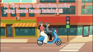 10 Tips aman berkendara motor yang harus kamu ketahui !!! . - EDURAYA NASIONAL