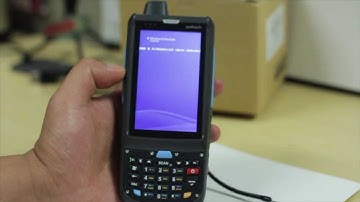 PA690 - How to cold boot - Unitech