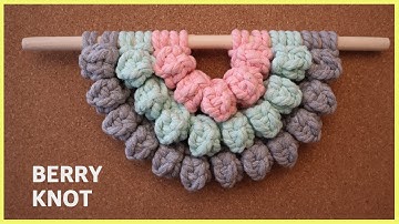 DIY Macrame Wall Hanging / 마크라메  / マクラメ / Макраме / Macramé / Makramee / makrome / ঝালর / म्याक्राम