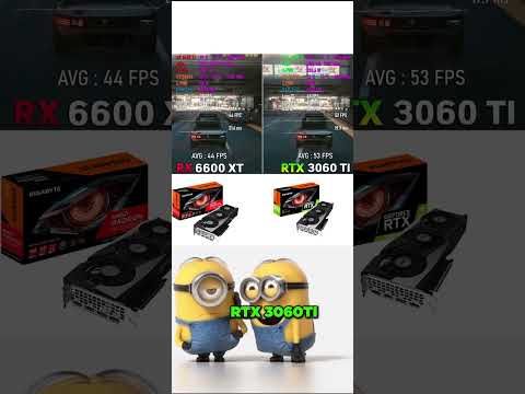 RX 6600XT VS RTX 3060TI #pc #pcgaming #pcgamer #memestagram