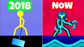 EVOLUTION OF SUPREME DUELIST STICKMAN 2018 - 2021 screenshot 3