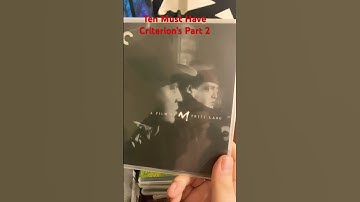 Ten Must Have Criterion’s Part 2 #movie #bluray #criterioncollection