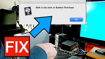 Logic X - Disk Too Slow?
