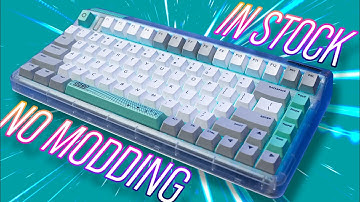 IQUNIX 80: In Stock Mech Keyboard, No Mods Needed