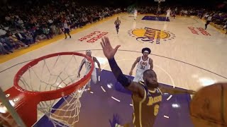 Lebron James with the CHASE DOWN BLOCK on Collin Sexton #shorts #nba #lebronjames