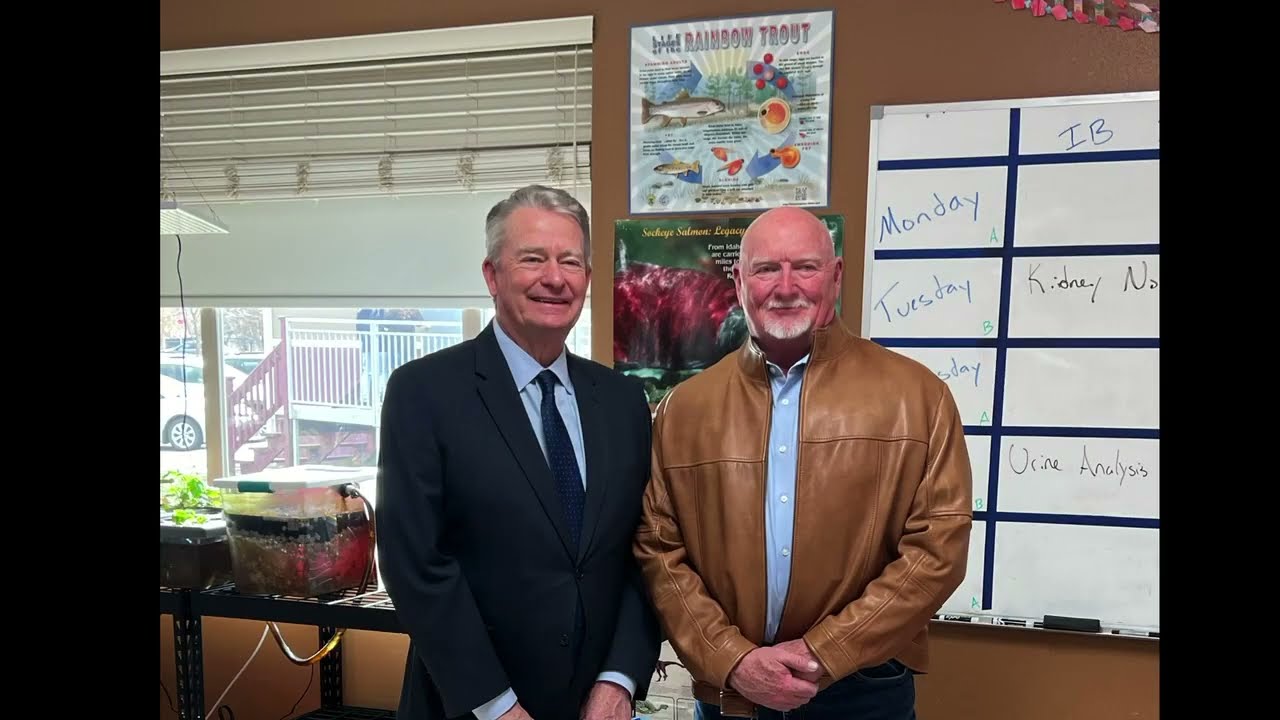 Mayor Brad Pike Joins Governor Brad Little at North Star Charter School