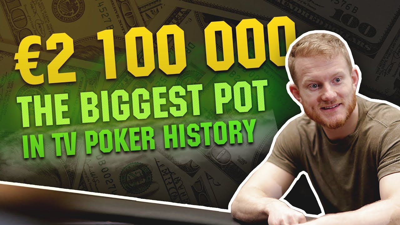 €2.1M. The Biggest Pot in TV Poker History Jason Koon in Triton