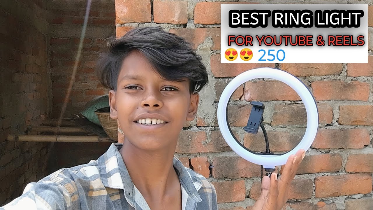best ring light stand for youtube || best cheap ringlight for youtube video || best ring light for