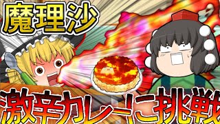 【ゆっくり茶番】魔理沙が激辛カレーに挑戦！？