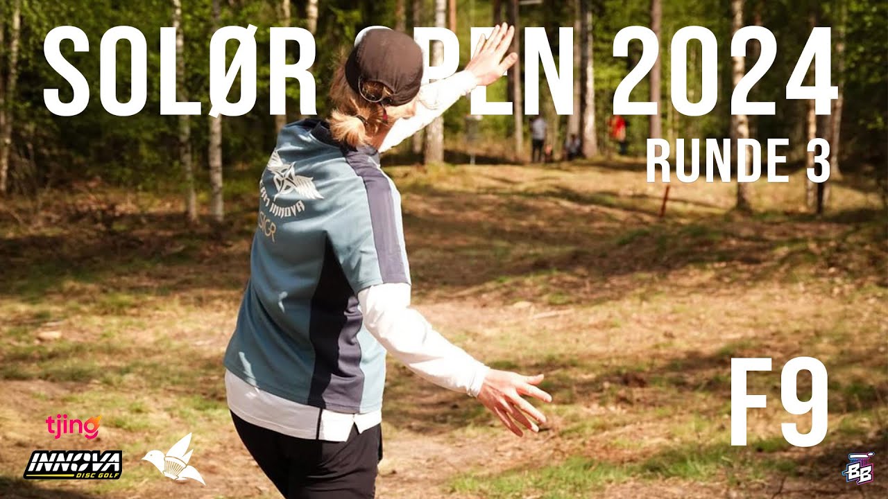 SOLØR OPEN 2024 | RUNDE 3 FRONT 9 | LEAD CARD | LUNDE, HAALAND, KVESETH, SAGEN, CRONACHER
