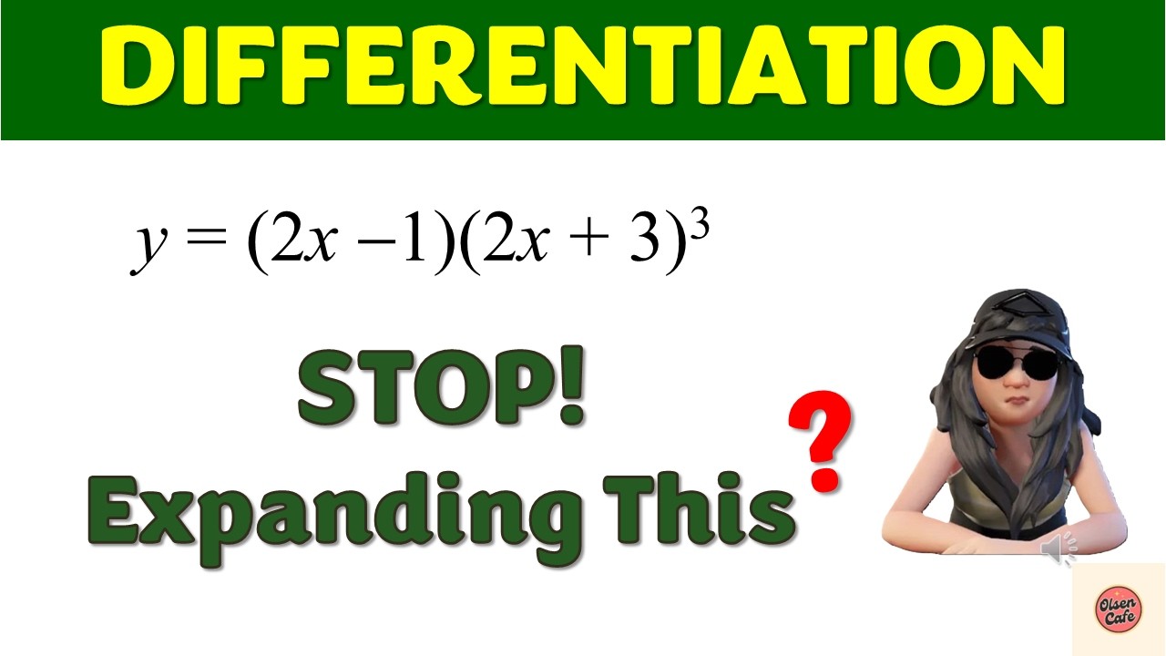 Stop Expanding! — Use Product Rule Instead | Differentiation Made Simple