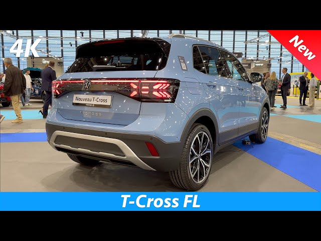 VW T-Cross Style 2024 (Facelift) - Full Review in 4K (Looks better