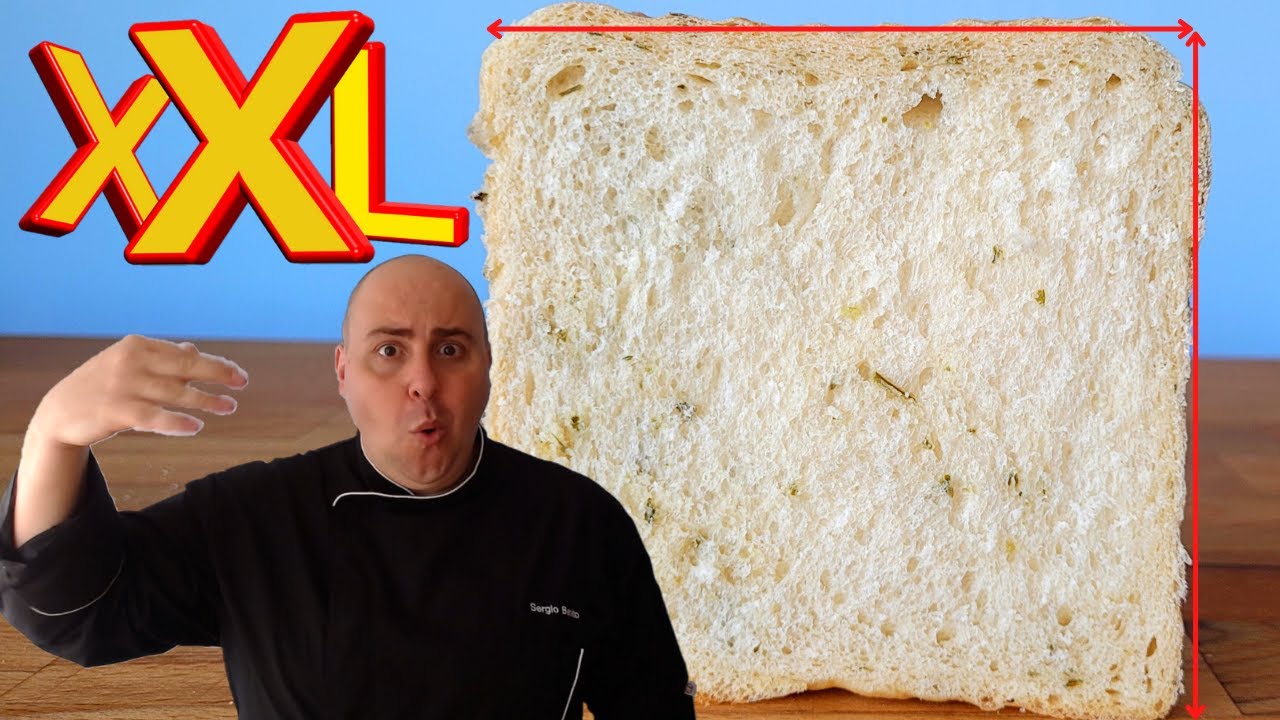 ✓PAN DE MOLDE XXL🍞(Sólo 5 INGREDIENTES) Receta ¡FÁCIL y SANA! 100% vegano  (SIN AMASAR Y SIN AZÚCAR)🔝 