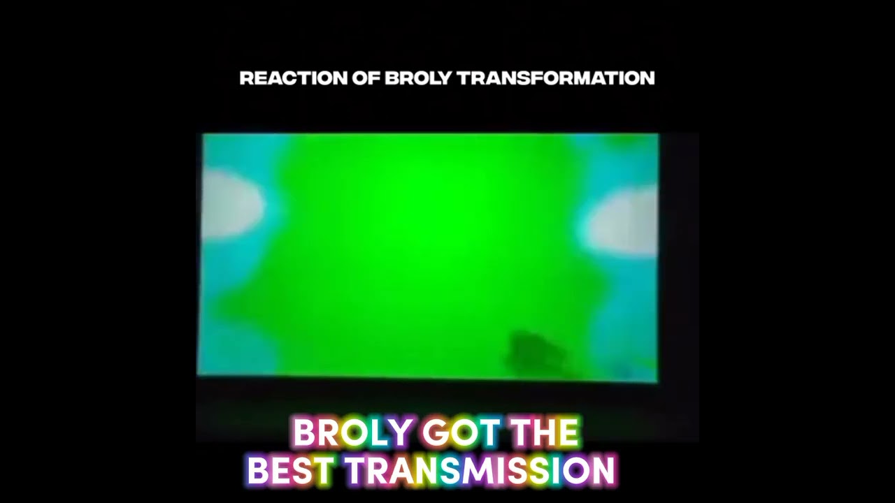 CROWD REACTION ON BROLY TRANSFORMATION 😳