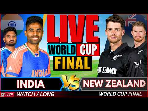 🔴 World Cup Final: India vs New Zealand Final Live match score & Commentary | IND VS NZ Live match