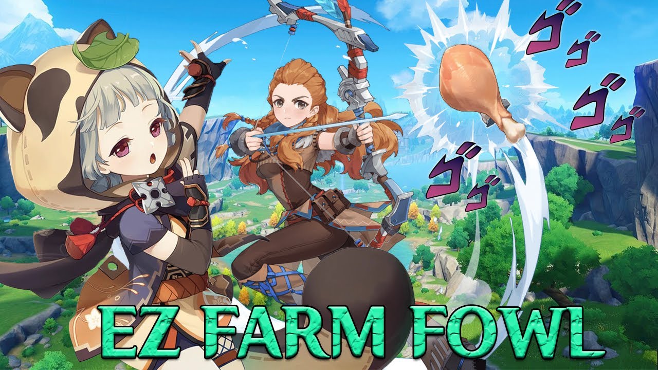 FARM FOWL | ALOY + SAYU | GENSHIN IMPACT 