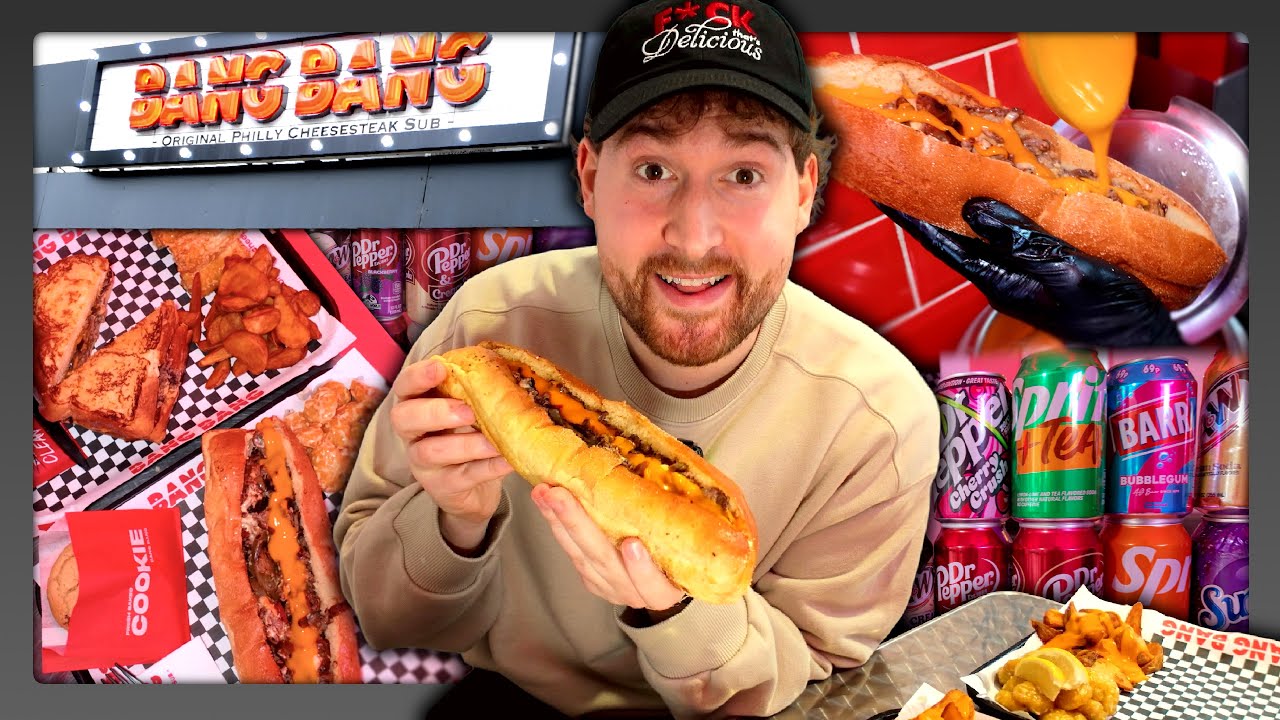 BANG BANG! 💥 Originales Käse-Steak Sandwich aus USA? 🔥