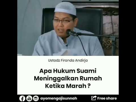 Hukum Suami Meninggalkan Rumah Ketika Marah