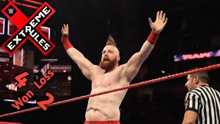 All Of Sheamus Extreme Rules Win & Loss