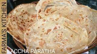 Soft Laccha Paratha (4 different style) | layer wala laccha paratha #farmaskitchen #cooking #food