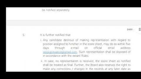 JKSSB FINAL RESULT FOR VARIOUS POSTS ADVERTISED BY NOTIFICATION NO 4,5,6,7 of 2020 & 1 of 2021