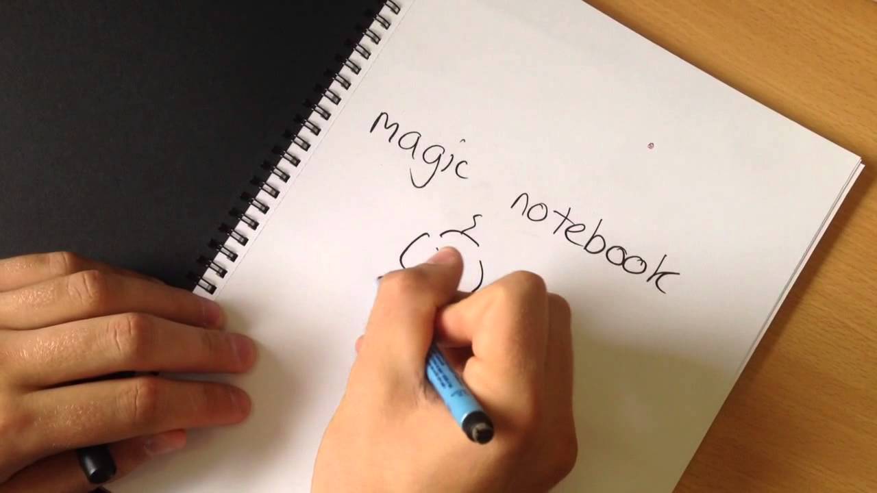 A4 Magic Notebook ™ the original & best reusable notebook YouTube
