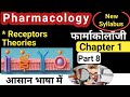Pharmacology Chapter 1 part 8 || Receptor theories