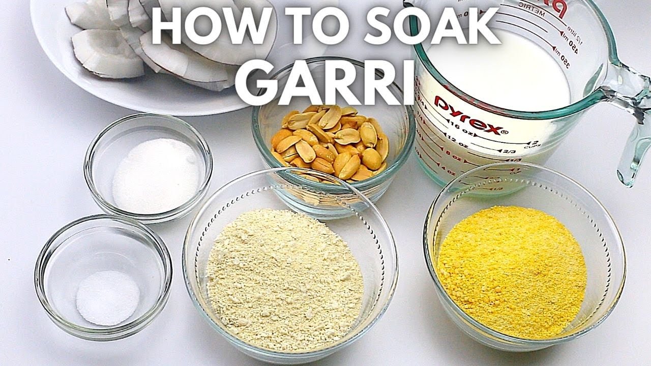write an essay on how to prepare garri