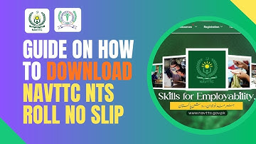 Handleiding voor het downloaden van het NAVTTC NTS-rolnummerbewijs.