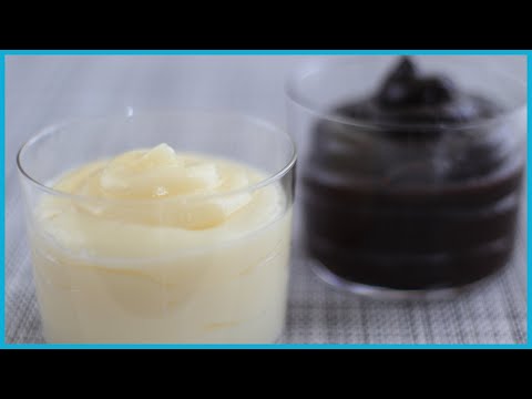 CREMA PASTICCERA SENZA UOVA vaniglia e cioccolato by ItalianCakes