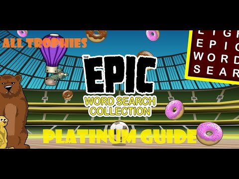EPIC Word Search Collection - Platinum Walkthrough - Trophy Guide