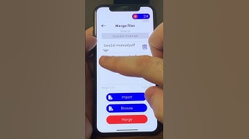 Merge Files using PDF Translate Pro